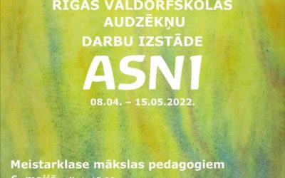 Skolēnu darbu izstāde “Asni” Iļģuciema kultūras centrā!