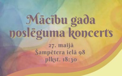 Mācību gada noslēguma koncerts