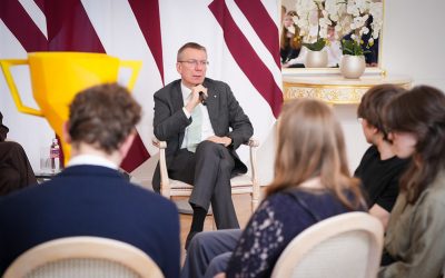 Mūsu čempioni viesos pie Valsts Prezidenta